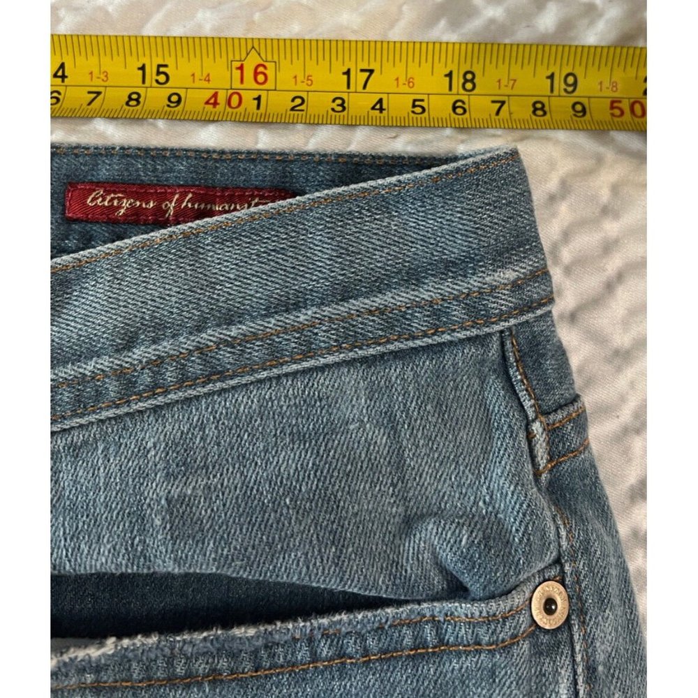 Citizens of Humanity Men Jeans Button Fly 5 Pocket Jeans Mid Rise. 37x30 1/2 - Picture 7 of 12